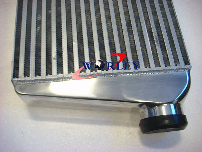 Universal Aluminum Turbo Intercooler 450mm x 300mm x 70mm 76mm Inlet