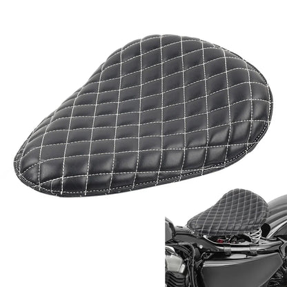 Universal Front Driver Solo Seat Cushion for Harley & Yamaha