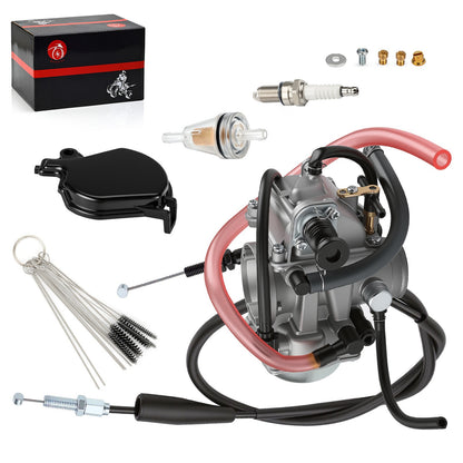 Carburetor with Throttle Cable for Kawasaki Prairie 400 (1999–2002)