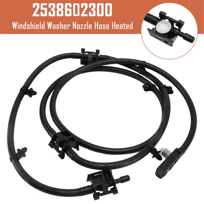 Heated Windshield Washer Nozzle Hose 2538602300 for Mercedes GLC43 AMG GLC300 (2016–2023)