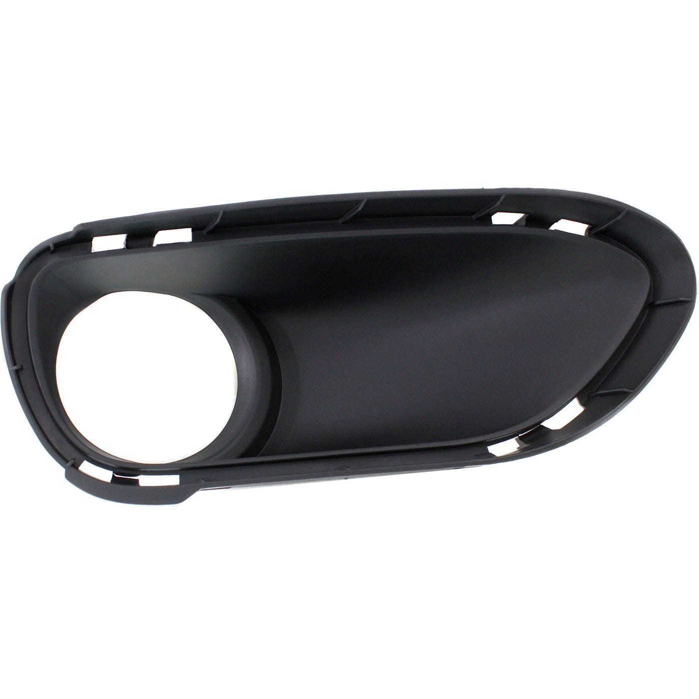 2X Fog Light Trim Set for Porsche Cayenne (2011–2014) Textured Black