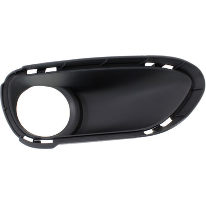2X Fog Light Trim Set for Porsche Cayenne (2011–2014) Textured Black