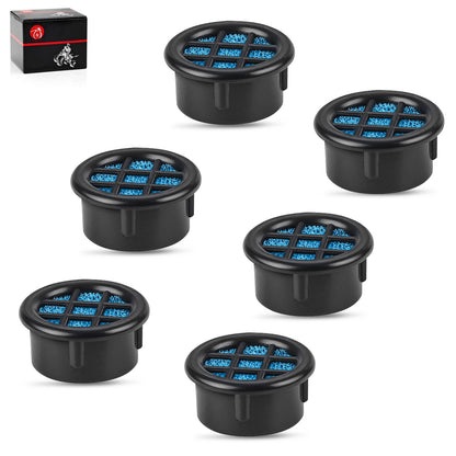 Set of 6 Air Box Filter Vents for ATV UTV Motorcycle Scooter