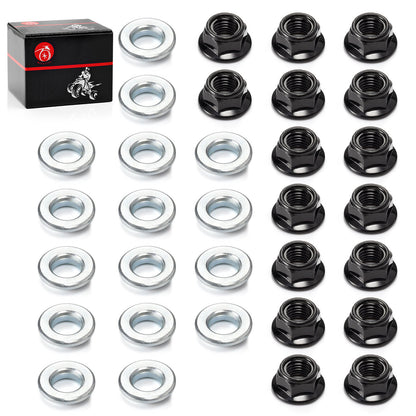 Wheel Lug Nut with Washer Kit for Yamaha Banshee 350 (1995–2006)