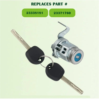 Tailgate Door Lock with Keys for Chevy Silverado Colorado (2004-2023)