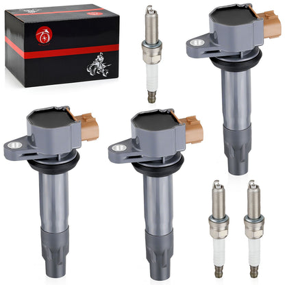 3 Ignition Coils + Iridium Spark Plugs for Can-Am Maverick X3 (2017–2023)
