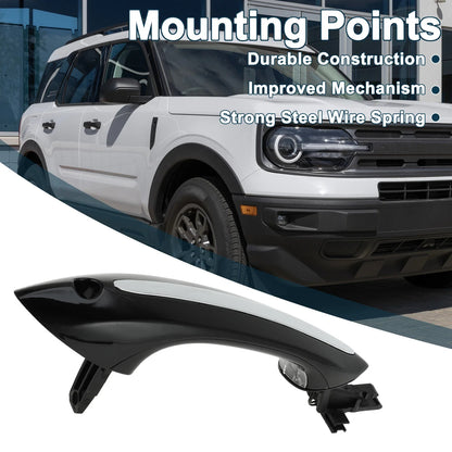 Exterior Door Handle for BMW X5 Front Left Black