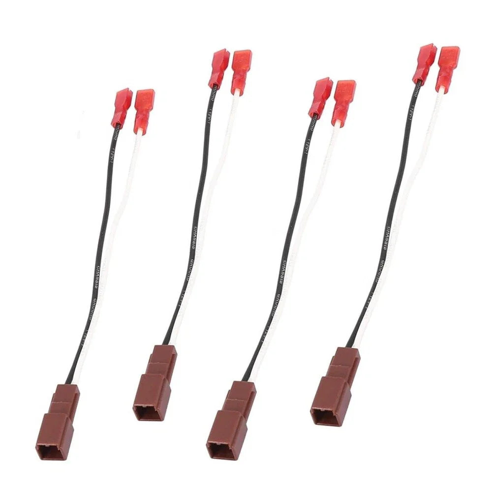 4 x Car Speaker Harness Wire Adaptor for Nissan Xterra Pathfinder (2000-2015)
