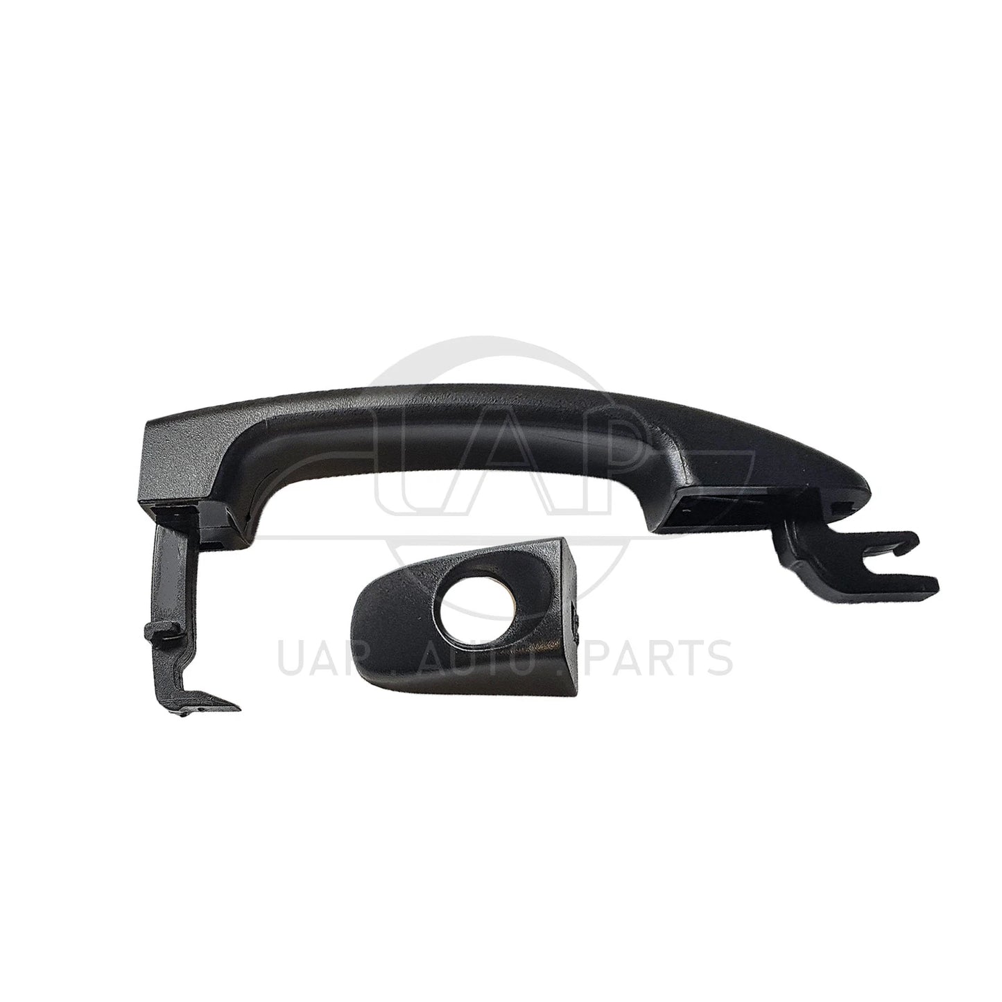 Set of 4 Black Outer Door Handles for Ford Ranger PX (2011–2022)