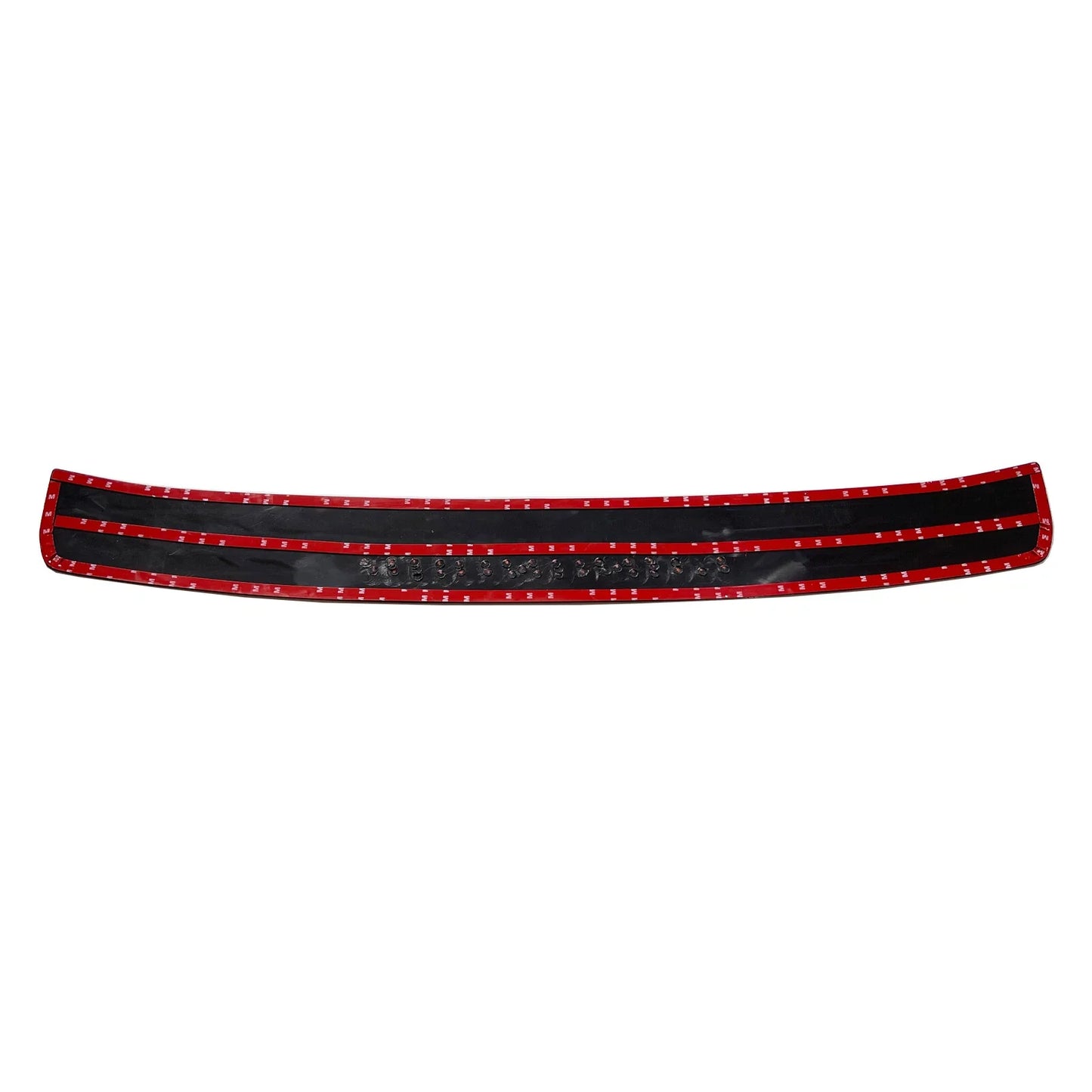 Black Rear Bumper Step Door Scuff Plate for Toyota Fortuner (2015-2022)