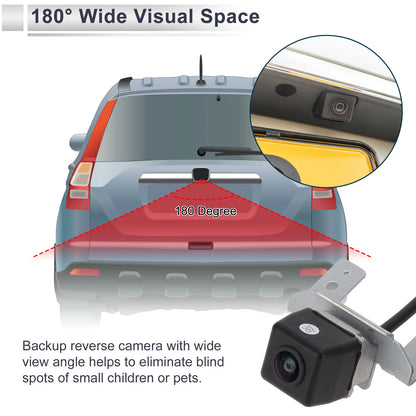 Rear View Camera for Hyundai Sonata (2011–2014) 120-180 Degree