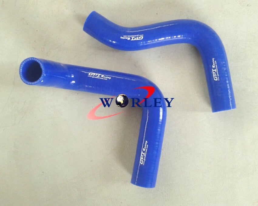 Silicone Radiator Hose for Holden Gemini TE TF TG 1.8L (1981–1984) Blue