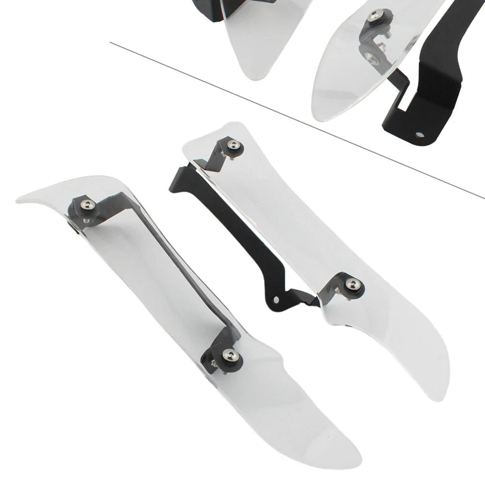Clear Motorcycle Side Spoilers Wind Deflectors for BMW K1600GT (2017-2023)
