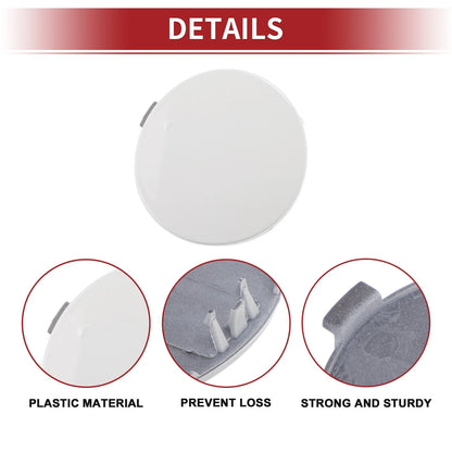 Tow Hook Cover for BMW X6 F16 M (2015–2019) No. 51118065933 White