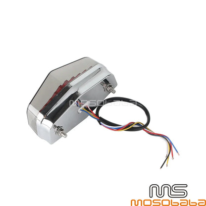 LED Tail Light for Harley Bobber Custom Cafe Racer Norton Lucas Style