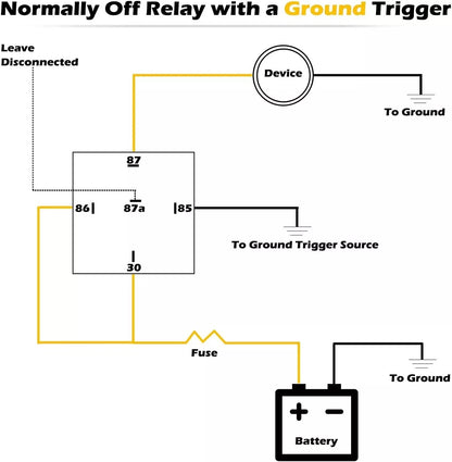Power Trim Relay for Volvo Penta (12V/40 Amp)
