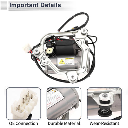 Air Suspension Compressor for BMW X5 (2000–2006) No. 37226787617