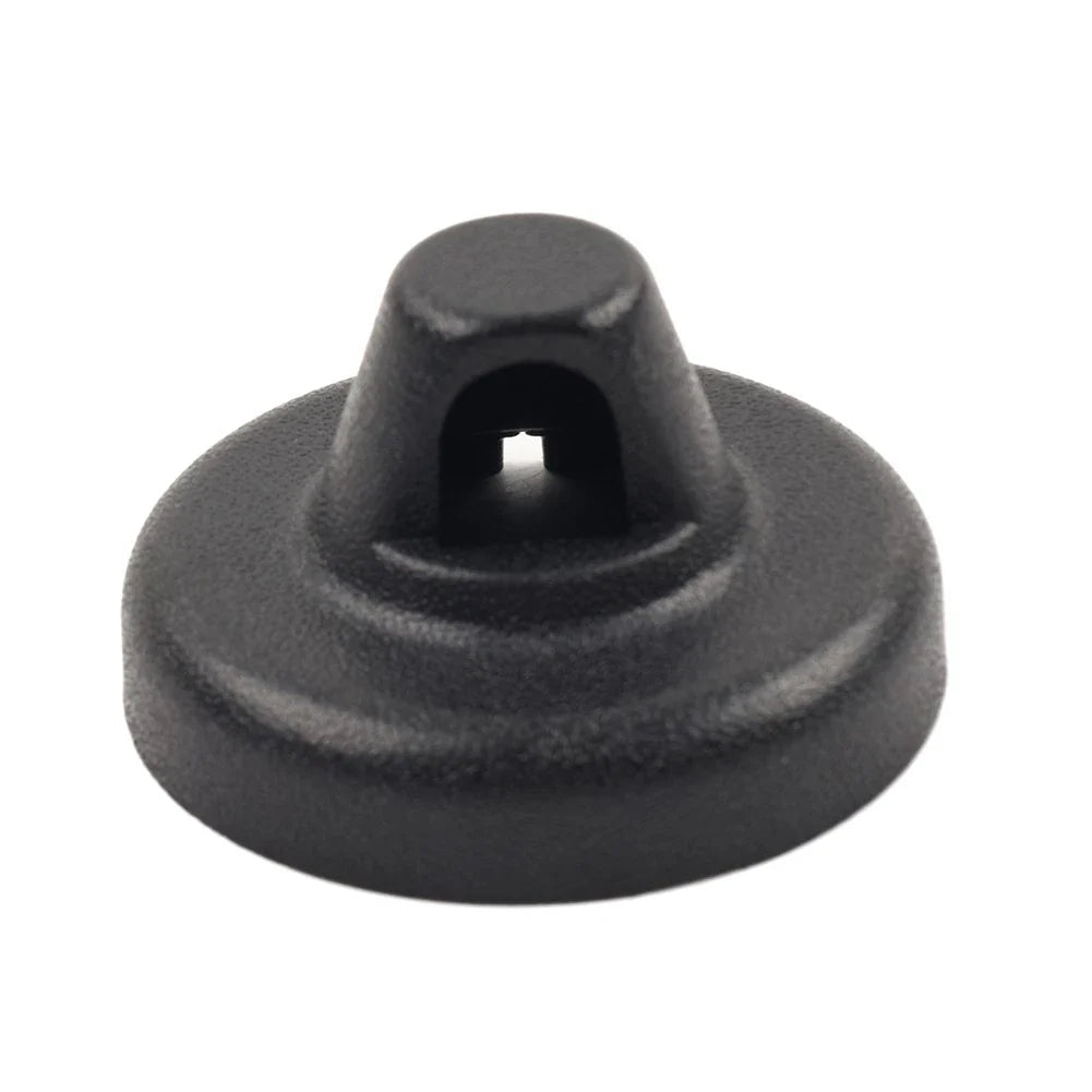 Black Radio Antenna Mount Base Cover for Jeep Wrangler JK JL Gladiator JT