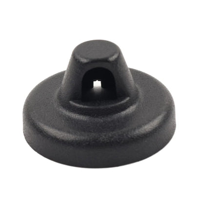 Black Radio Antenna Mount Base Cover for Jeep Wrangler JK JL Gladiator JT