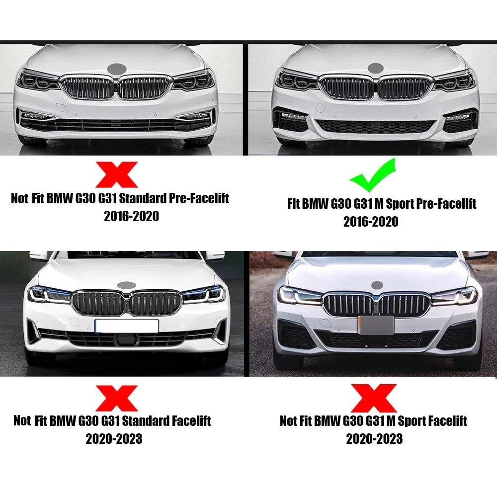Fog Lamp Cover for BMW 5 Series (2016–2020)