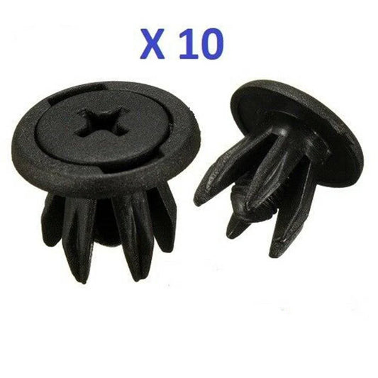 10 x INNER WHEEL ARCH LINER FASTENERS CLIPS for COOPER R50 R52 R53 R56