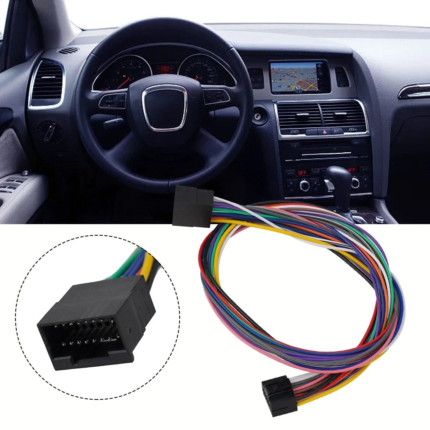 Wire Harness Extension Cable for Car Stereo Radio