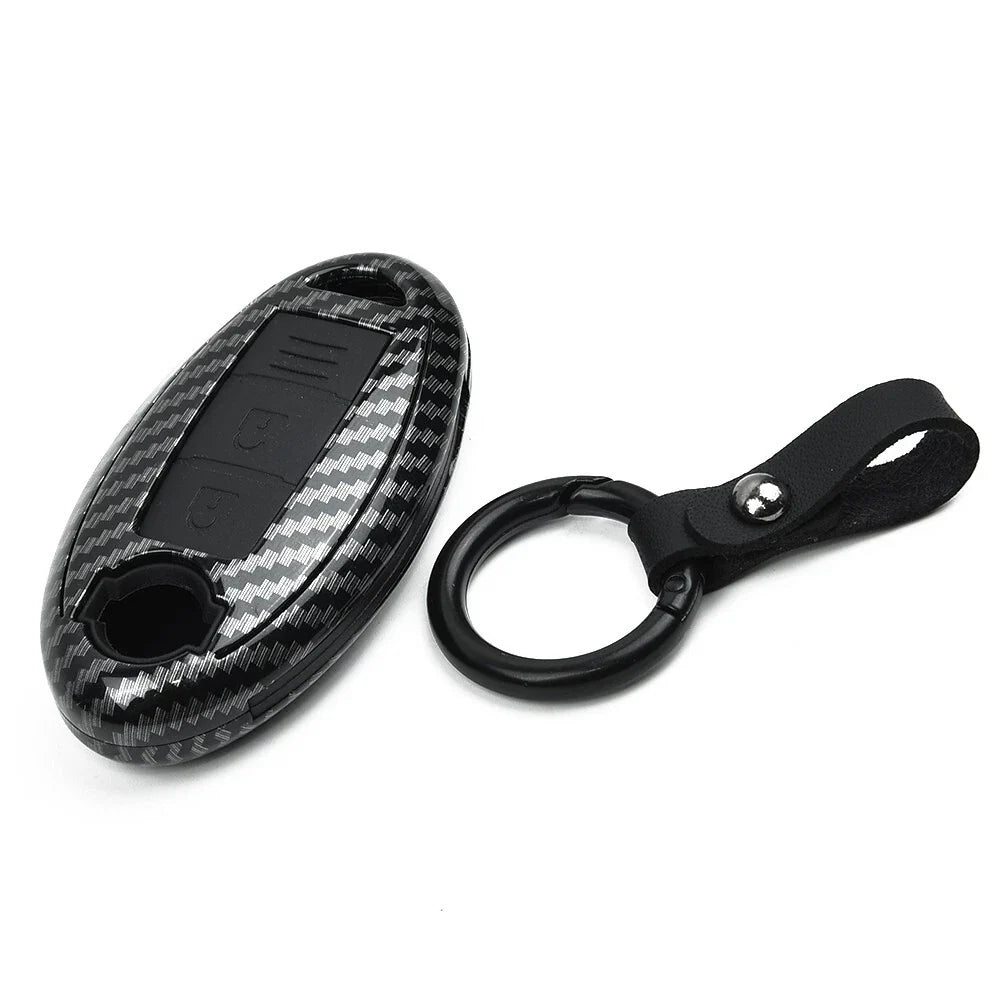 Protector Cover Car Key Case Keychain for Nissan Qashqai Skyline Juke