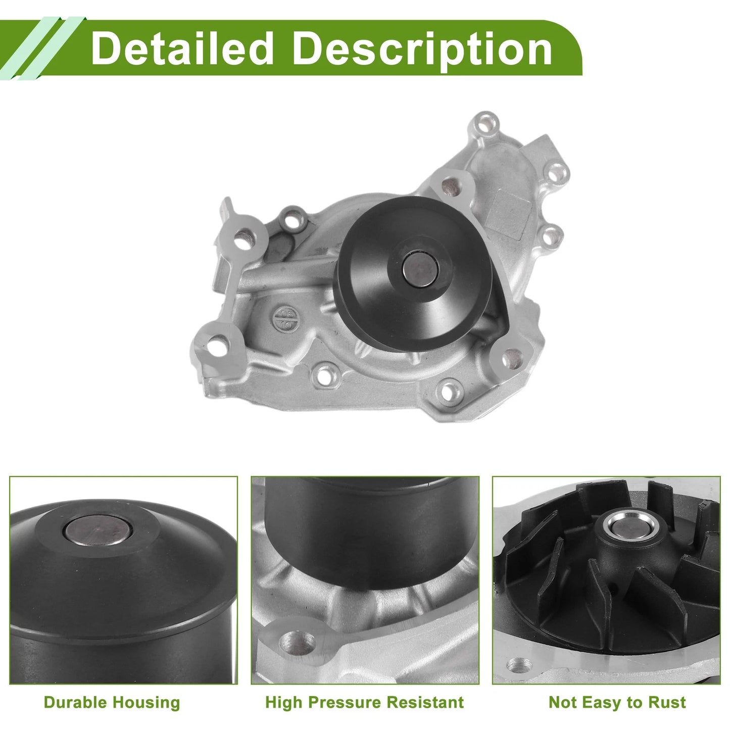 Engine Water Pump for Toyota Camry (1996–2006) No. 1610029085 Cooling Pump