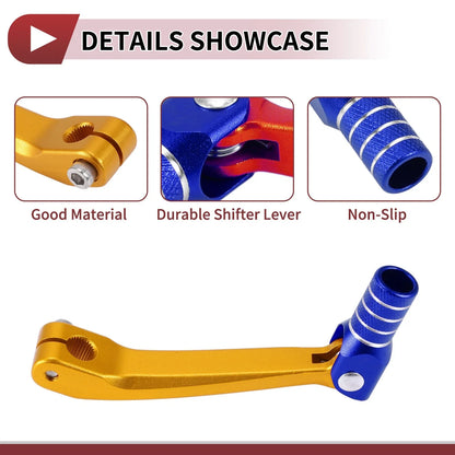 Motorcycle Gear Shift Lever for Honda CRF150F 2003-2017 Gold Blue Silver