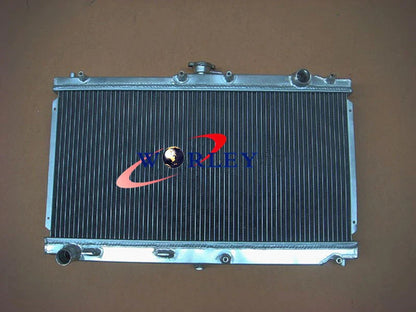 Alu Radiator + Fan for Mazda Miata MX5 MK2 1.6L 1.8L (1999-2005)
