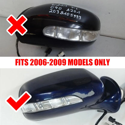 2 x Mirror Turn Signal Light for Mercedes CL CLS S E W211 (2002–2009)
