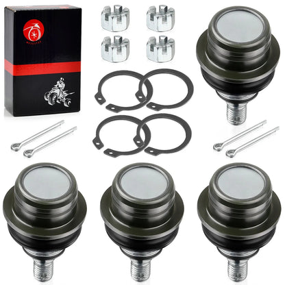 4x Upper & Lower Ball Joints for Suzuki KingQuad 750 LTA750X (2008–2023)