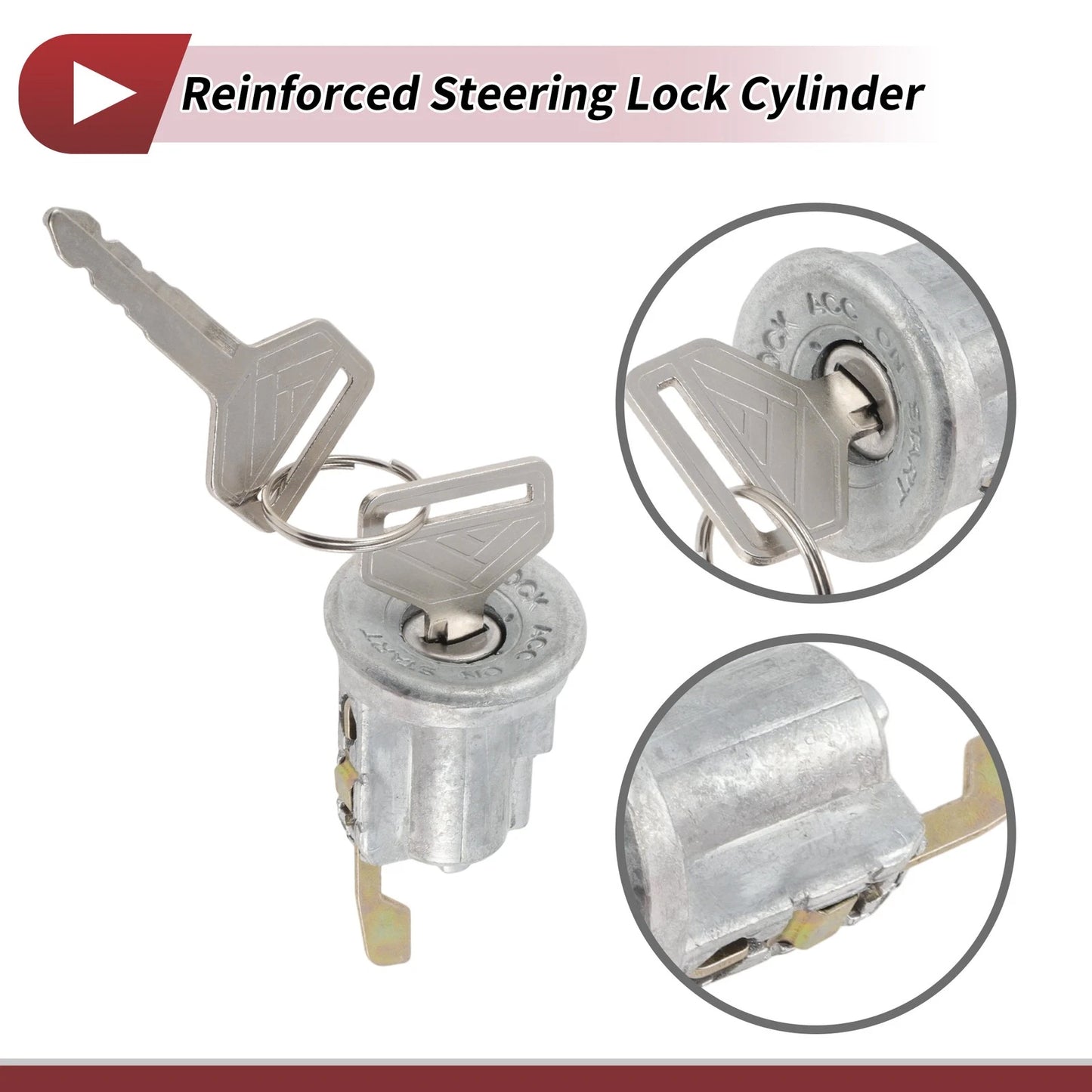 Ignition Lock Cylinder for Toyota Land Cruiser FJ40 FJ45 BJ40 (1969–1986)