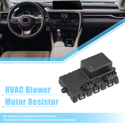 HVAC Heater Blower Motor Resistor for BMW 525i 530i (2004–2007) No. 67636988452