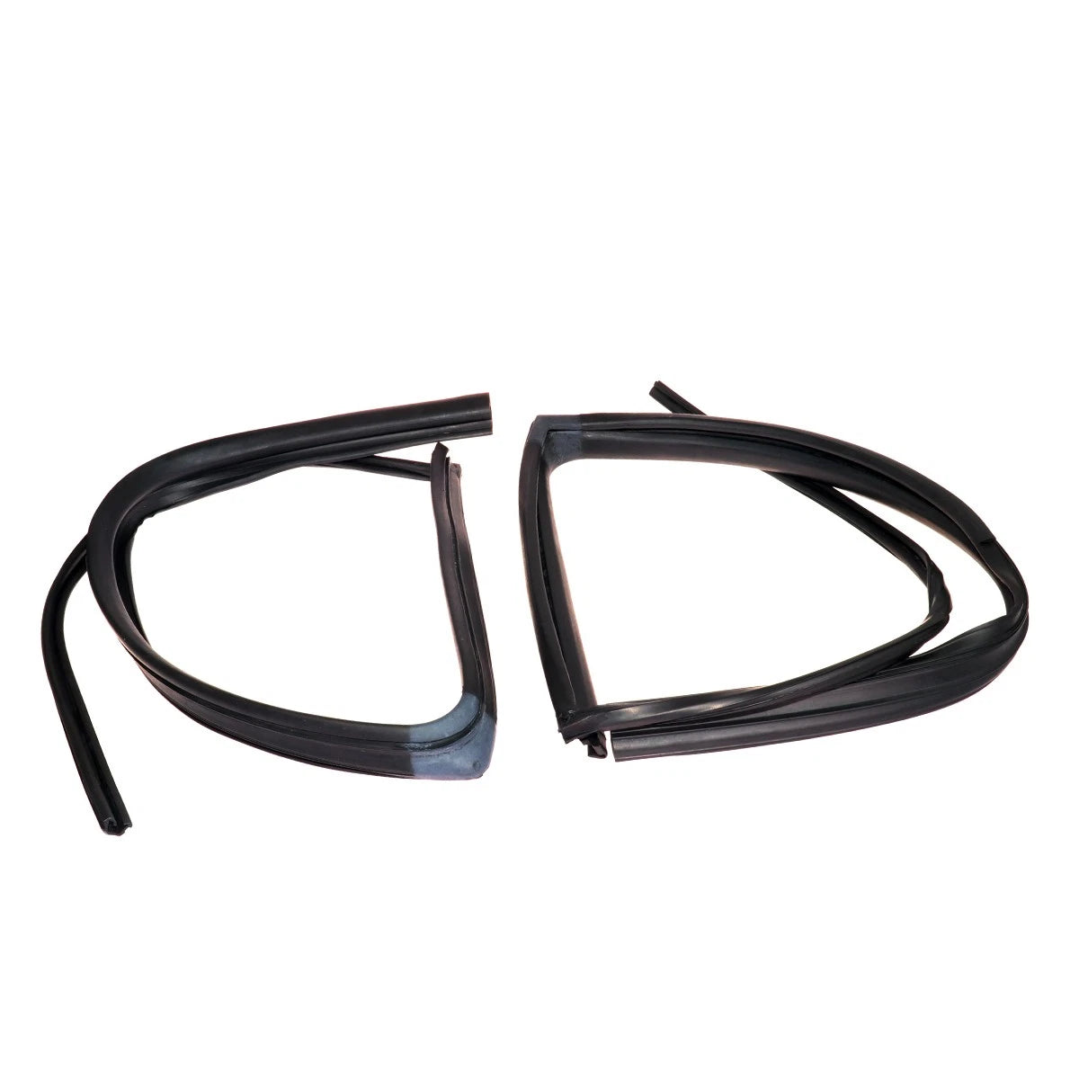 Set of 2 Rear Door Glass Run Rubber Seals for Nissan Sentra B13 (1995–1999)