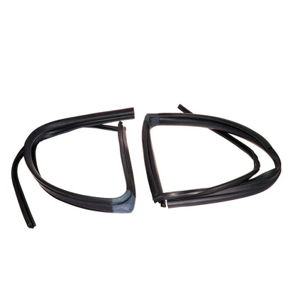 Set of 2 Rear Door Glass Run Rubber Seals for Nissan Sentra B13 (1995–1999)