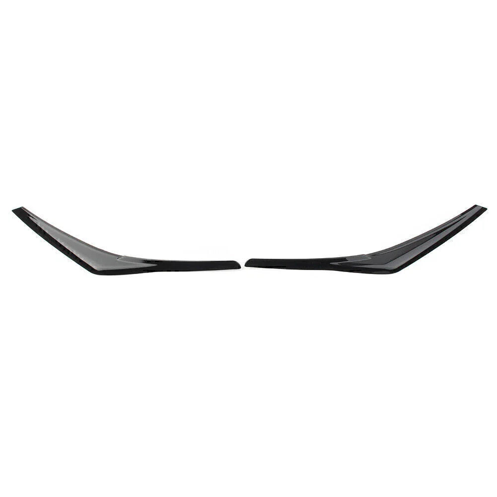 Black Headlight Eyebrow Trim for Toyota Camry SE XSE (2018-2020)