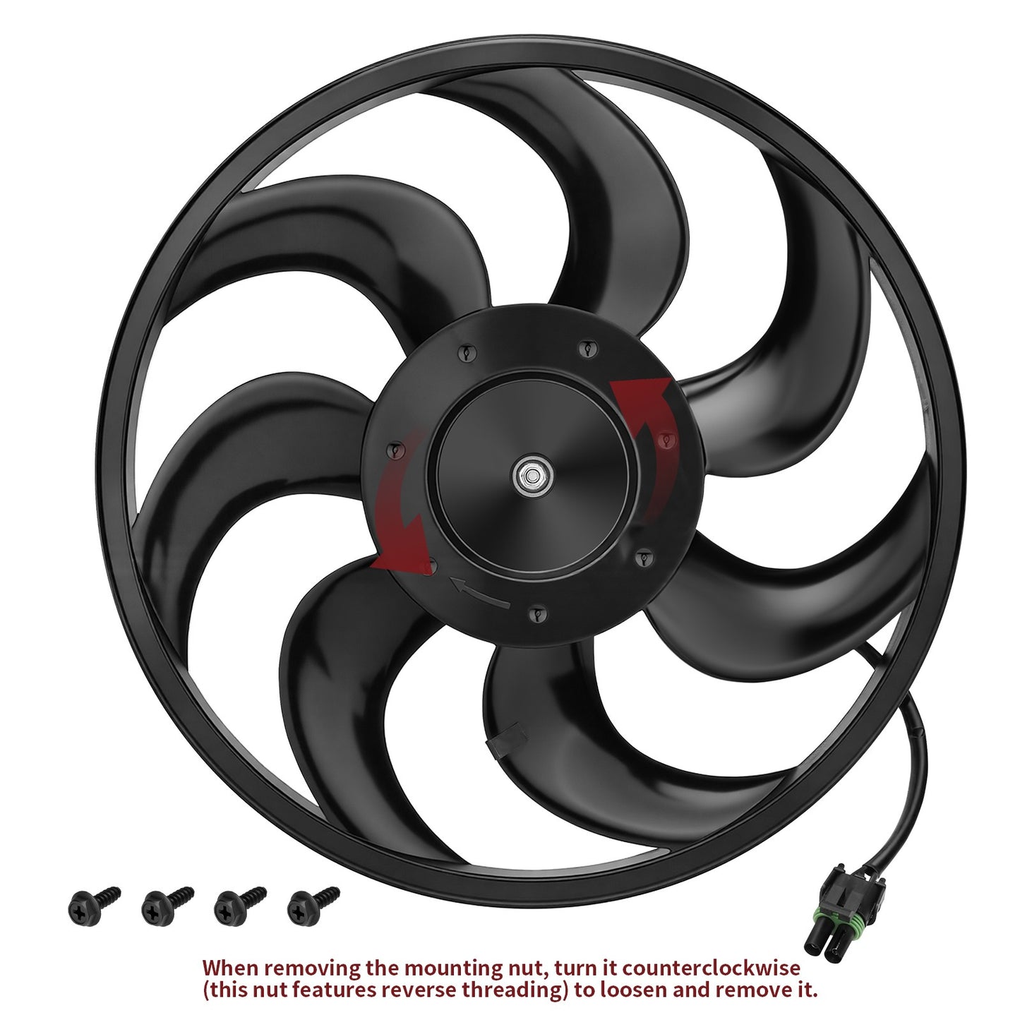 Radiator Cooling Fan for Can Am Maverick X3 Turbo (2018)