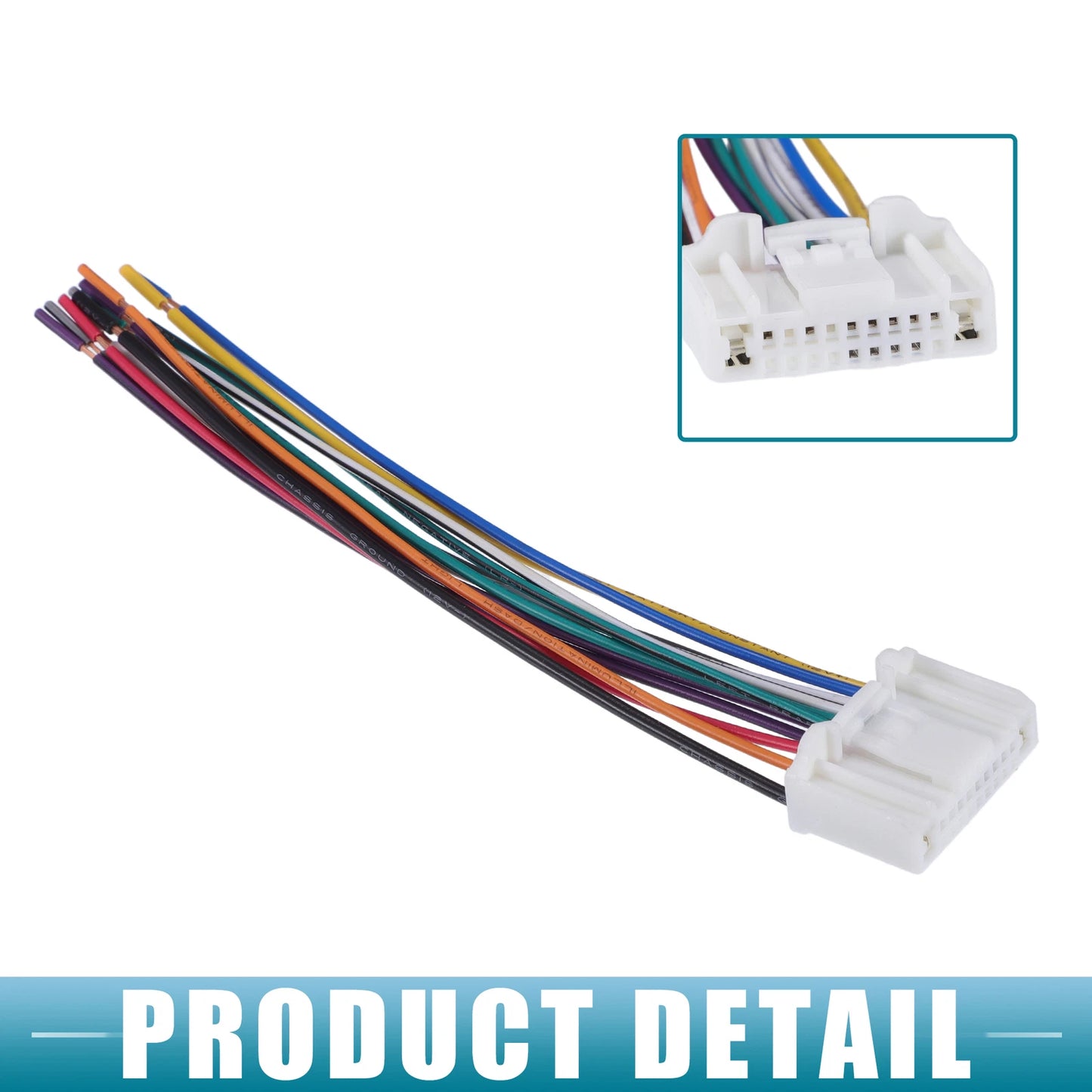 Car Stereo CD Player Wiring Harness for Nissan (2007)