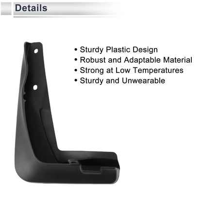 Mud Flaps Splash Guards Mud Guards for BMW 3 Series e46 (1997-2005)