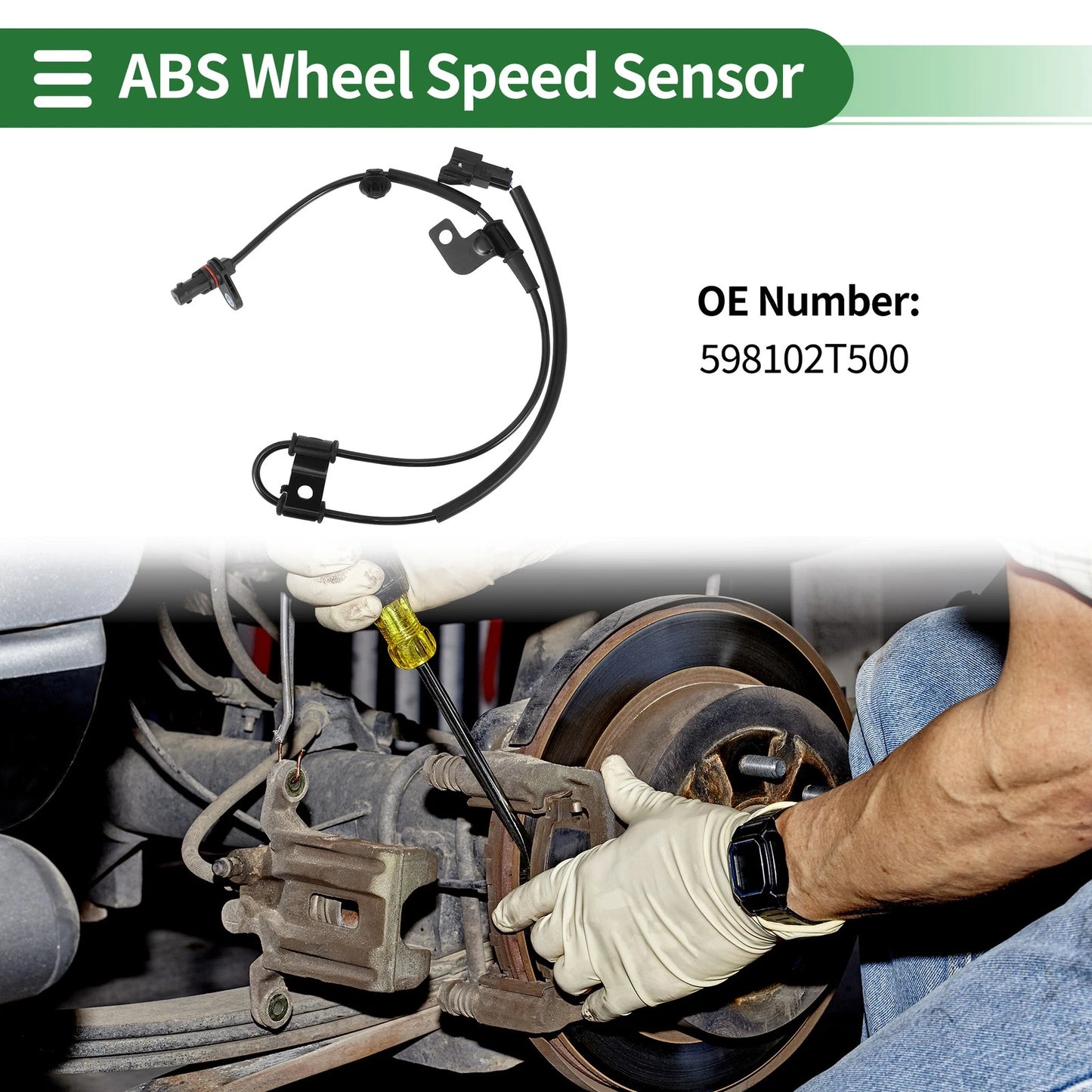 ABS Wheel Speed Sensor No. 598102T500 for Kia Optima (2011–2012)