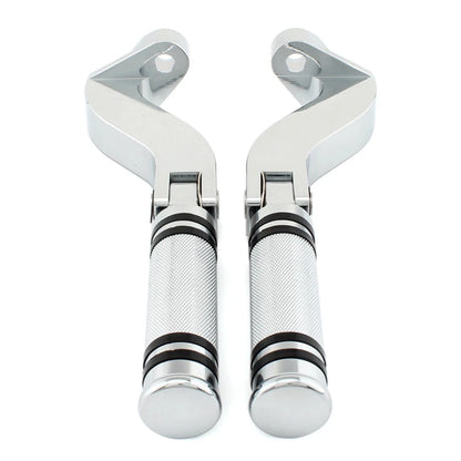 Driver Passenger Floorboard Foot Peg Pedals for Harley Electra Road Glide (2015–2023)