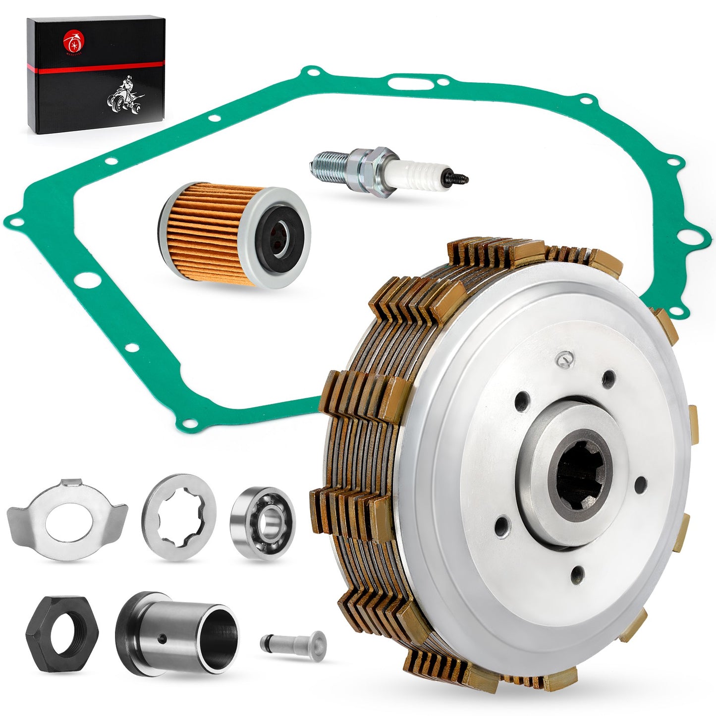 Heavy Duty Clutch Assembly for Yamaha Warrior 350 (1987–2004)