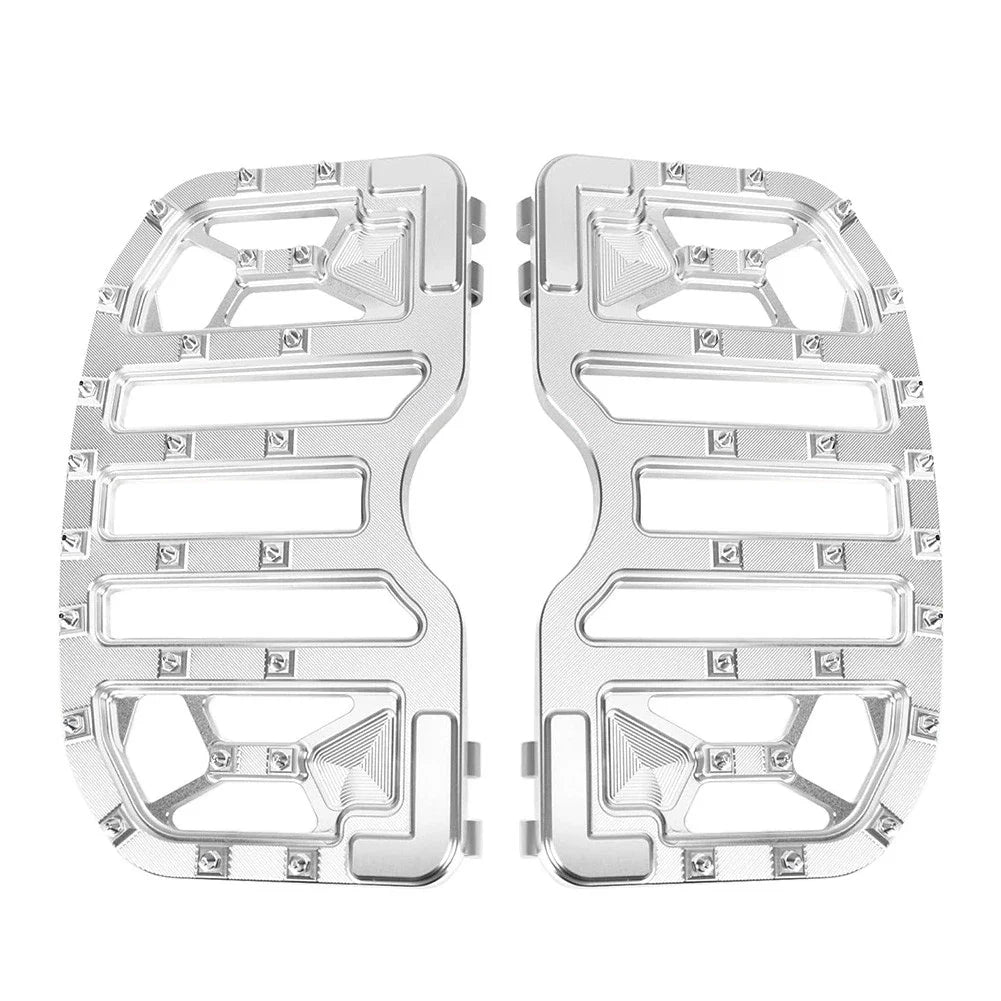 Front Driver Floorboards Foot Pegs for Harley Touring Street Glide (84-17)