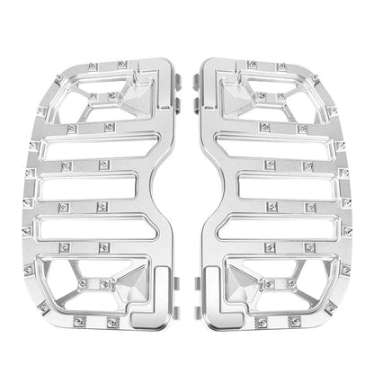 Front Driver Floorboards Foot Pegs for Harley Touring Street Glide (84-17)