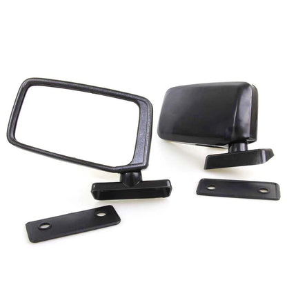 Set of 2 Black Mirrors for Toyota Corolla KE70 KE71 KE75 TE70 TE72 TE75 (1979–1984)