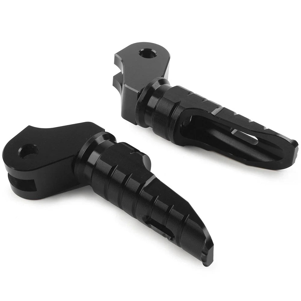CNC Aluminum Front Foot Pegs for T100 T120 (2016-2022) - Black Pair