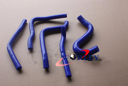 Silicone Radiator Hose for Kawasaki KX250 (1990–1993) - Green