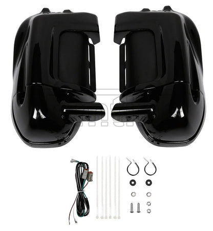 Vented Fairing Speaker Glove Kit for Harley Touring Road King (1983-2013)