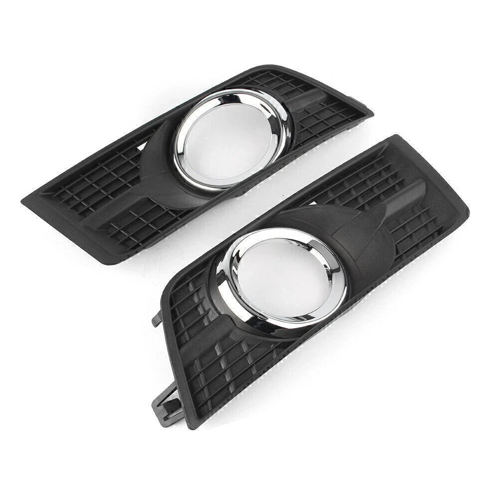 Front Fog Light Lamp Covers for 2010-2016 Cadillac SRX Black